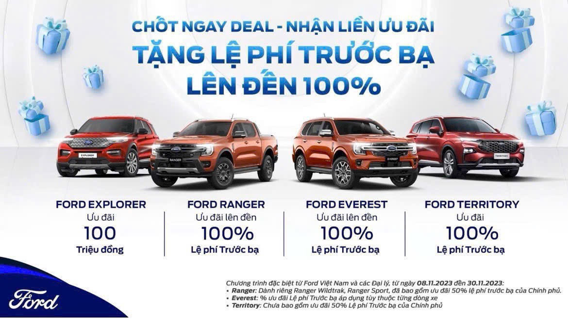 Ford Bình Phước Chính Hãng